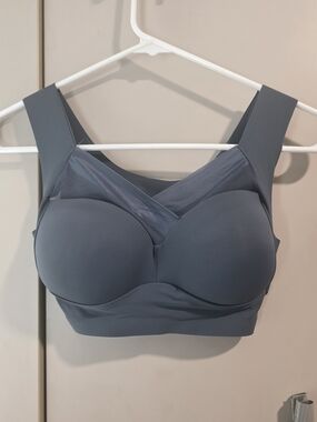 Seamless Molded Cup Bralette - Slate Blue